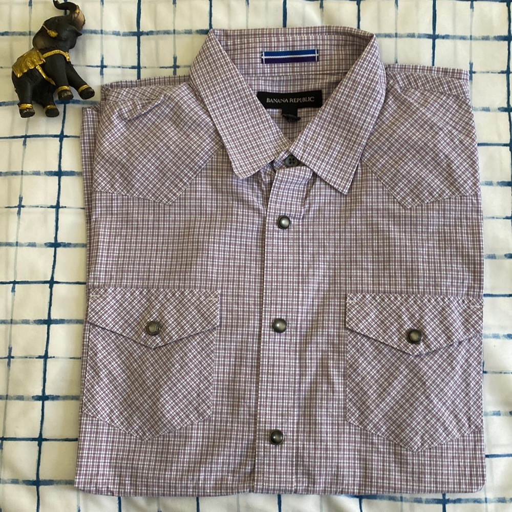 Banana republic button down shirt small